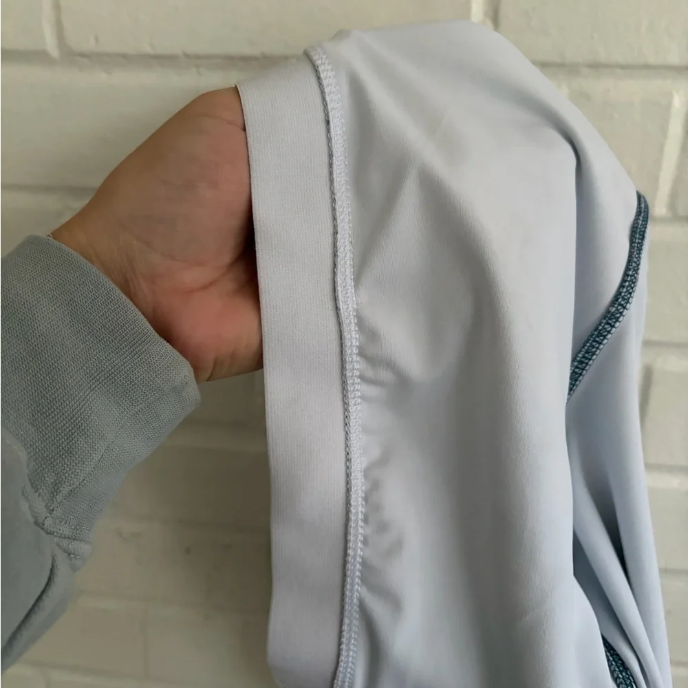 Sage Collective Blue Floral Longline Sports Bra, SZ M LIKE NEW - Picture 10 of 10